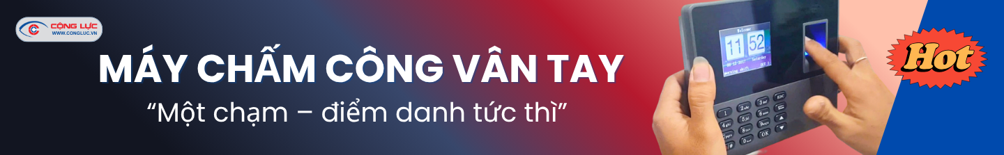Máy Chấm Công Vân Tay